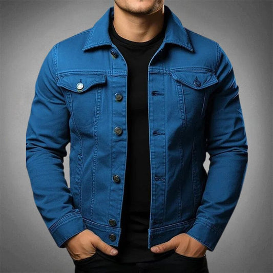 Chaqueta casual hombre, estilo clásico y confortable para oficina o viaje