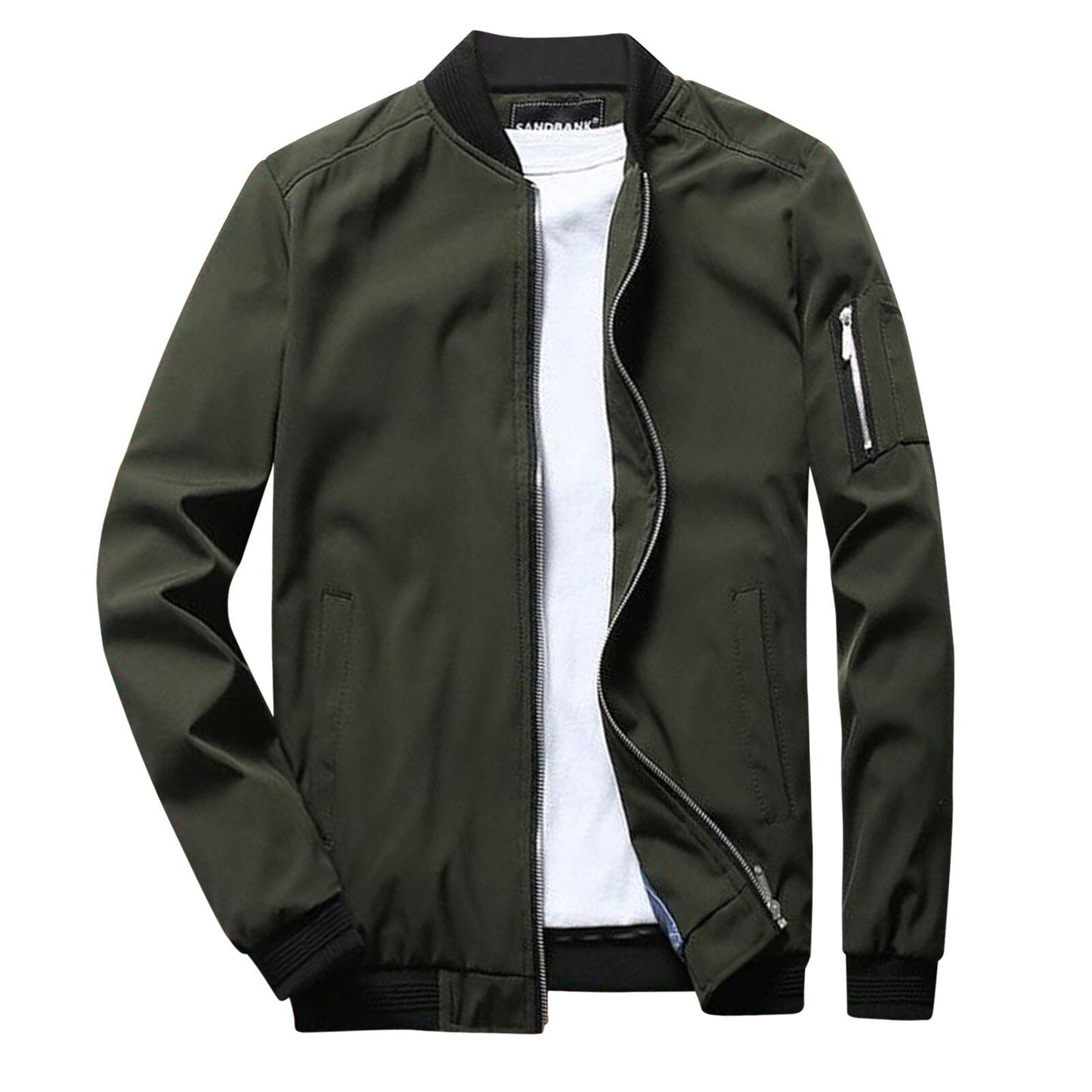 Chaqueta bomber clásica para hombre: estilo informal y atemporal