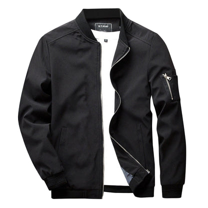 Chaqueta bomber clásica para hombre: estilo informal y atemporal