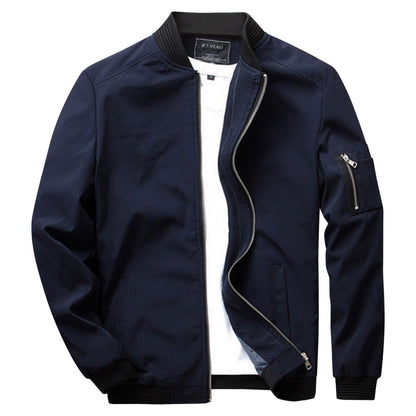 Chaqueta bomber clásica para hombre: estilo informal y atemporal