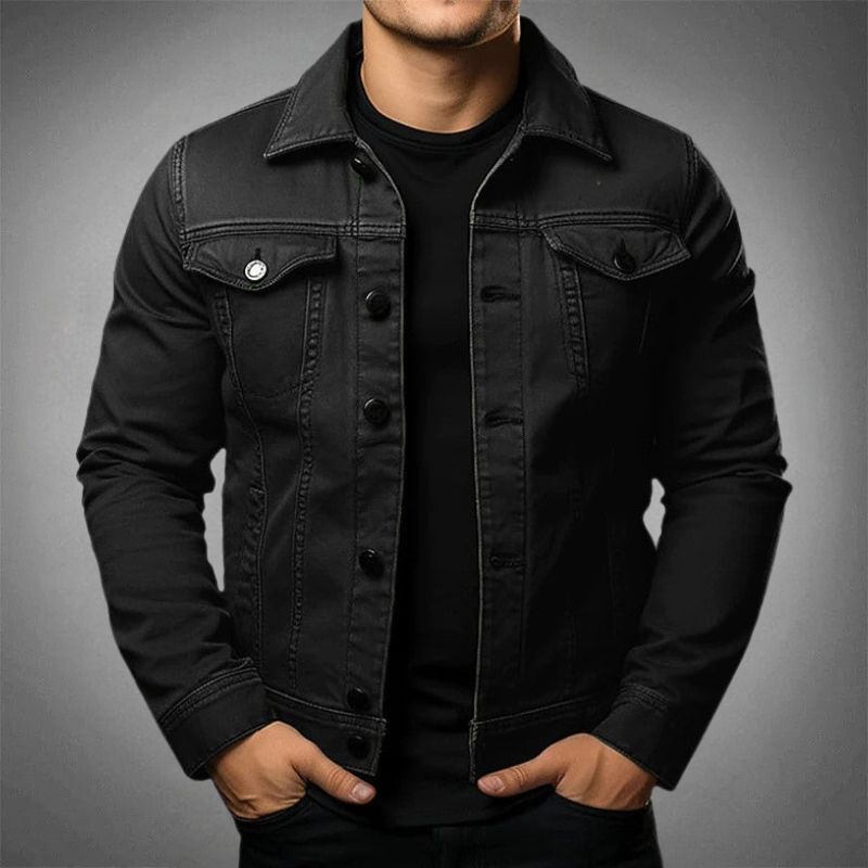 Chaqueta casual hombre, estilo clásico y confortable para oficina o viaje