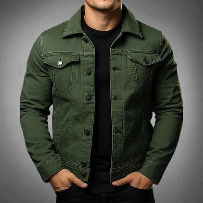 Chaqueta casual hombre, estilo clásico y confortable para oficina o viaje