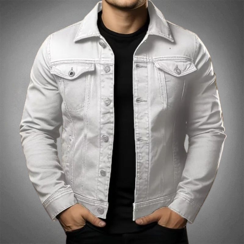Chaqueta casual hombre, estilo clásico y confortable para oficina o viaje