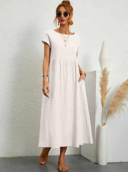 Maxi vestido de mujer, ligero y cómodo