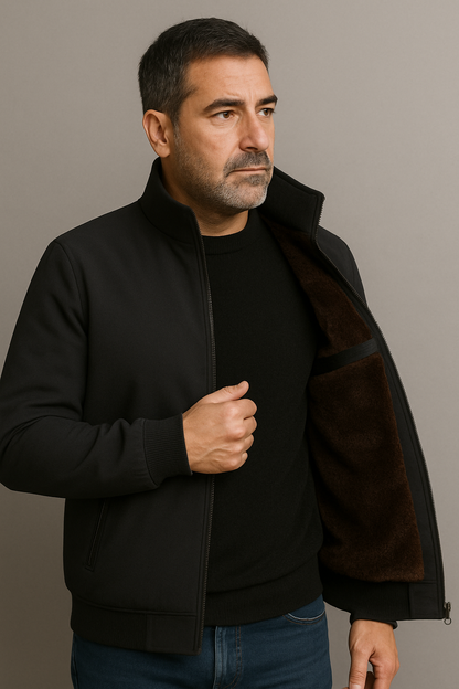 Chaqueta impermeable de hombre, térmica y ergonómica
