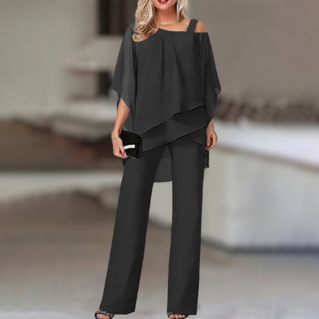 Conjunto Elegante Mujer – Fluido, Versátil y Perfecto para Cócteles o Fiestas