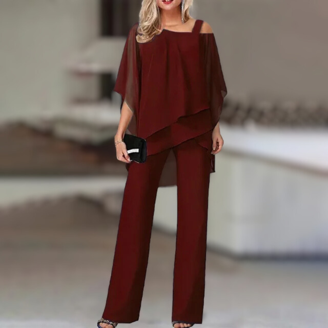 Conjunto Elegante Mujer – Fluido, Versátil y Perfecto para Cócteles o Fiestas