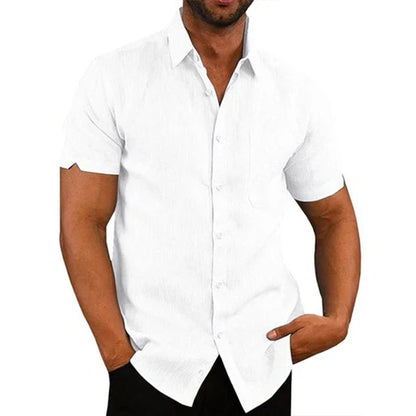 Camisa de hombre moderna, transpirable y perfecta para primavera