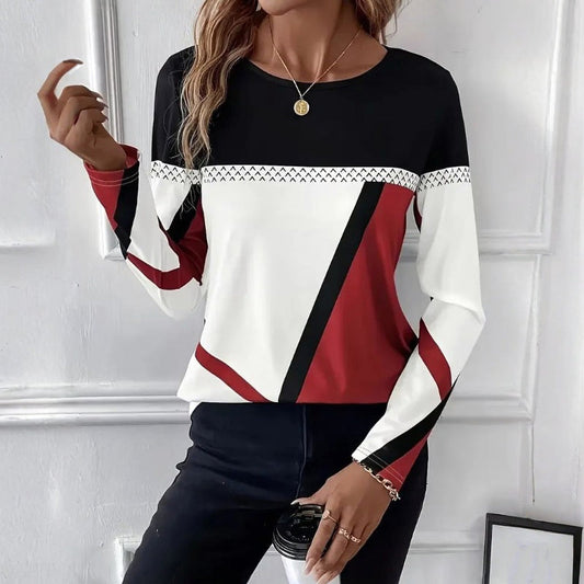 Camisa mujer estilo refinado, ligera y sofisticada para primavera u otoño