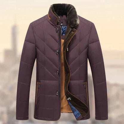 Abrigo masculino moderno, elegante y versátil para diario