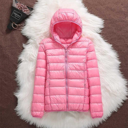 Chaqueta de Plumas para mujer – Térmica, Impermeable y Ideal para Invierno