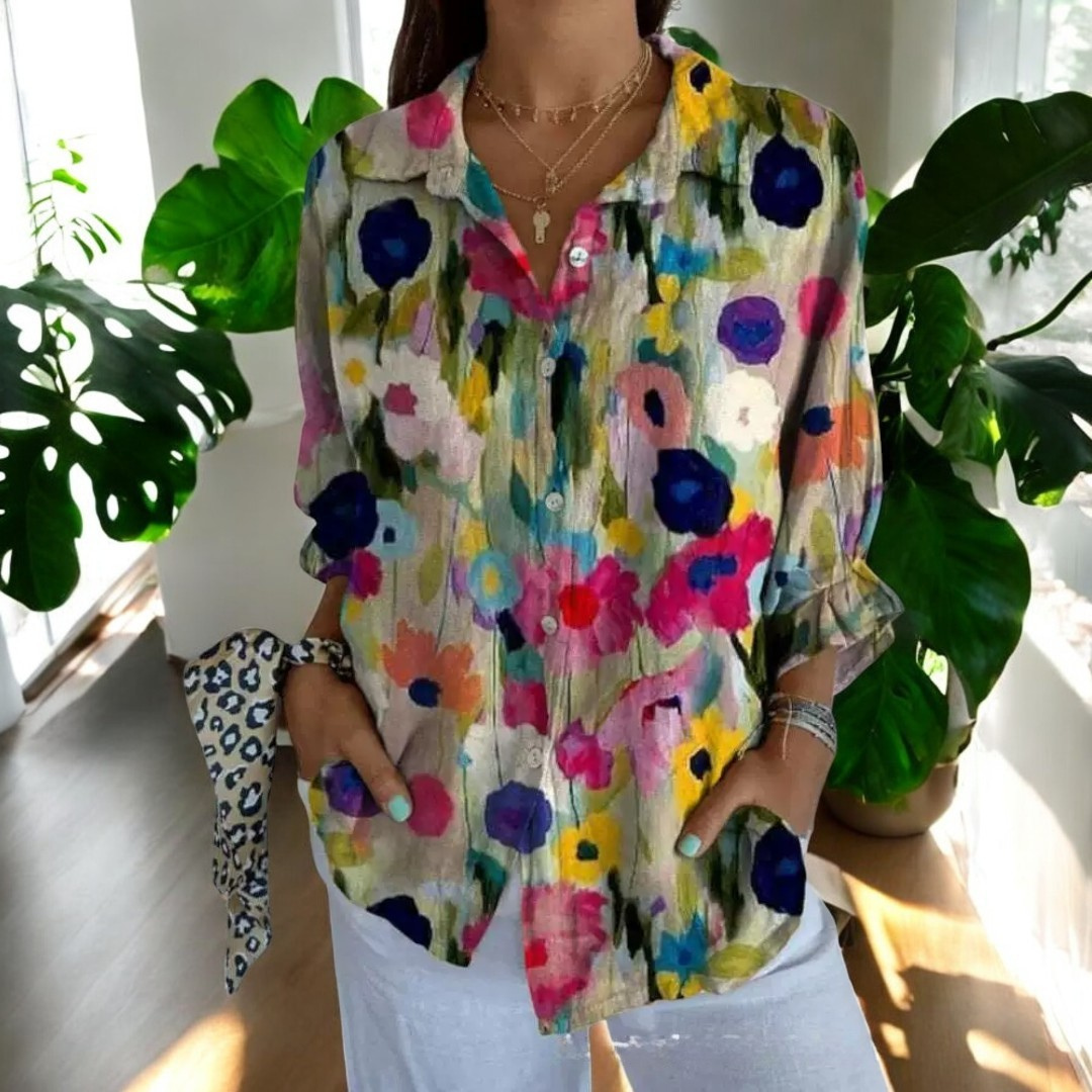 Blusa vintage elegante, moderna y perfecta