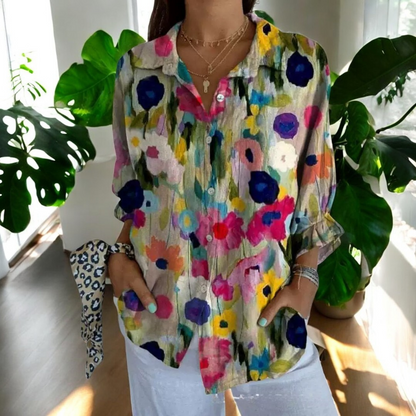 Blusa vintage elegante, moderna y perfecta