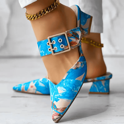 Zapatos de tacón para mujer con plantilla ortopédica