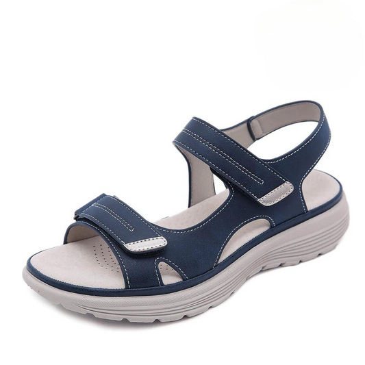 Sandalias Cómodas Mujer – Cuero de Alta Calidad y Soporte Ortopédico