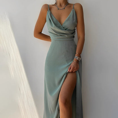 Janice | Elegante vestido sin tirantes