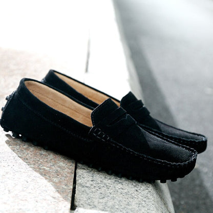 Cyd | Zapatos de vestir casuales de ante para hombre
