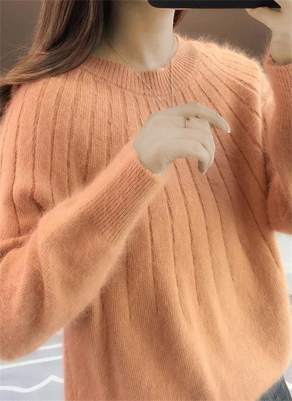 Dani | Jersey de mujer de mezcla de cachemira con corte moderno