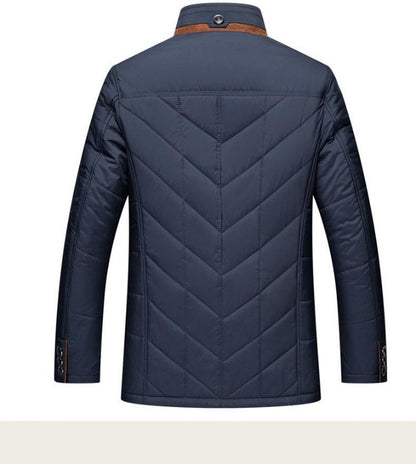 Chaqueta acolchada hombre cálida elegante casual otoño-invierno