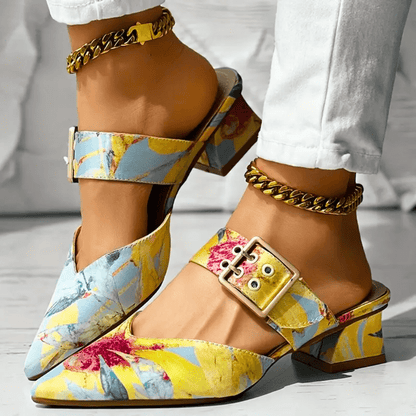 Zapatos de tacón para mujer con plantilla ortopédica