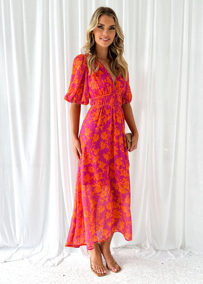 Vestido mujer verano elegante flores ligero chic primavera-verano