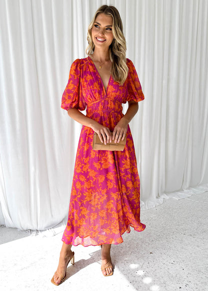 Vestido mujer verano elegante flores ligero chic primavera-verano