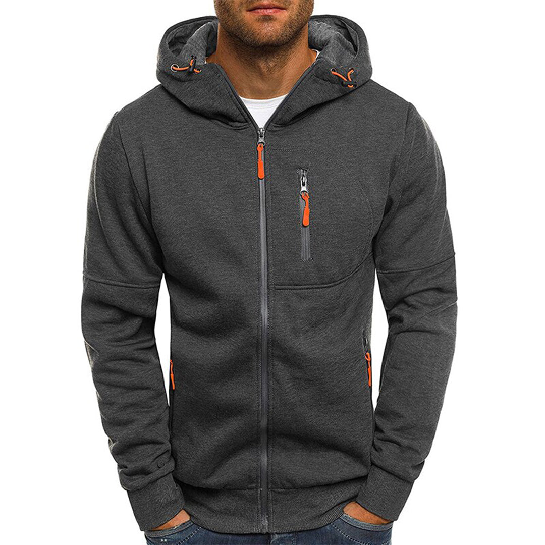 Hoodie masculino ligero, moderno y versátil para diario