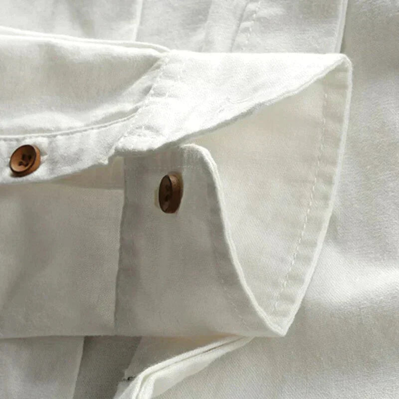Camisa de hombre japonesa, sofisticada y versátil para eventos