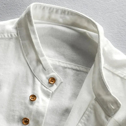 Camisa de hombre japonesa, sofisticada y versátil para eventos