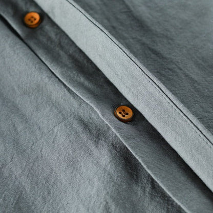 Camisa de hombre japonesa, sofisticada y versátil para eventos