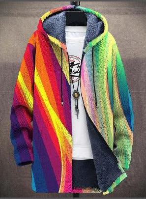 Chaqueta tejida femenina premium estilo artístico moderna y versátil
