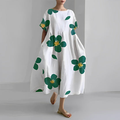 Vestido Floral Mujer – Elegante y Ligero para Primavera y Verano