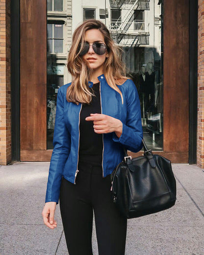 Chaqueta de mujer estilosa, cómoda y versátil para primavera y otoño