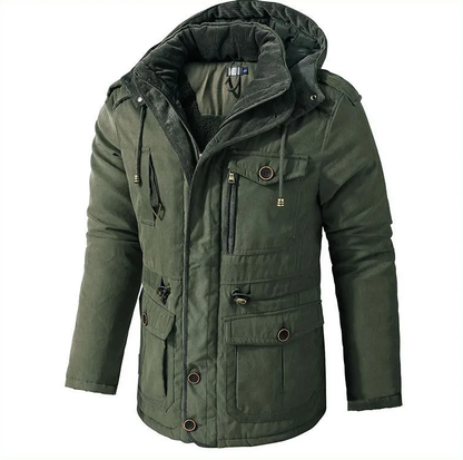 Chaqueta hombre térmica con interior afelpado ideal para el frío