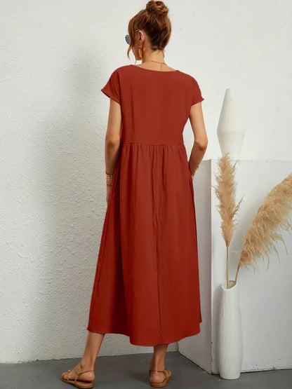 Emmie | Vestido midi informal