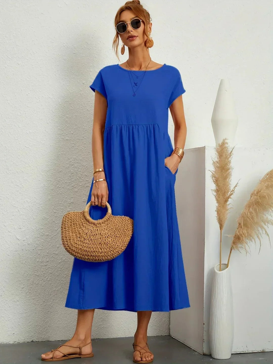 Emmie | Vestido midi informal