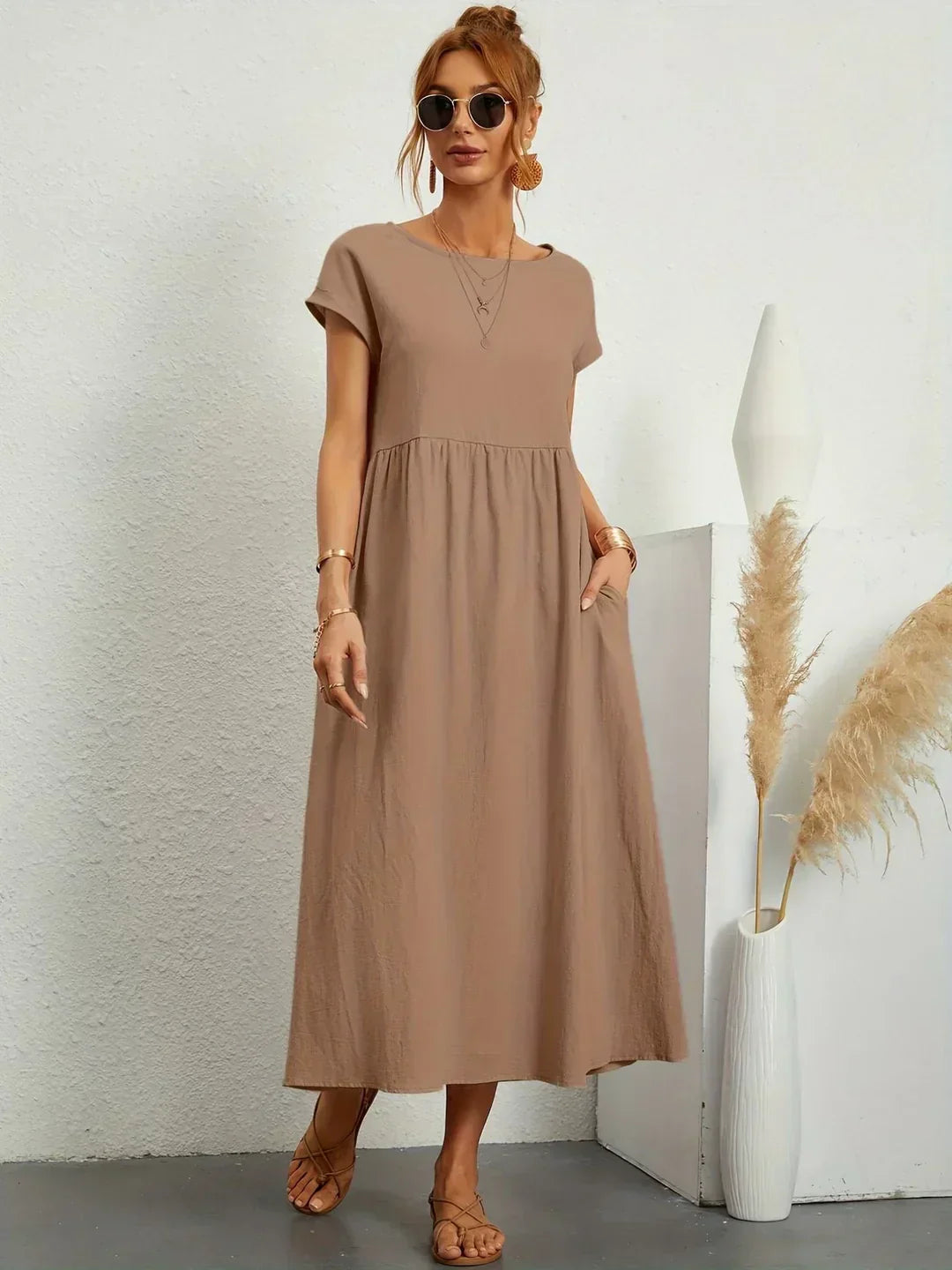 Emmie | Vestido midi informal