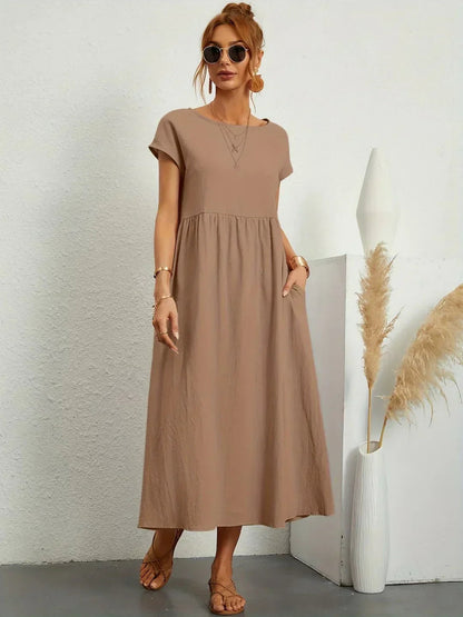 Emmie | Vestido midi informal