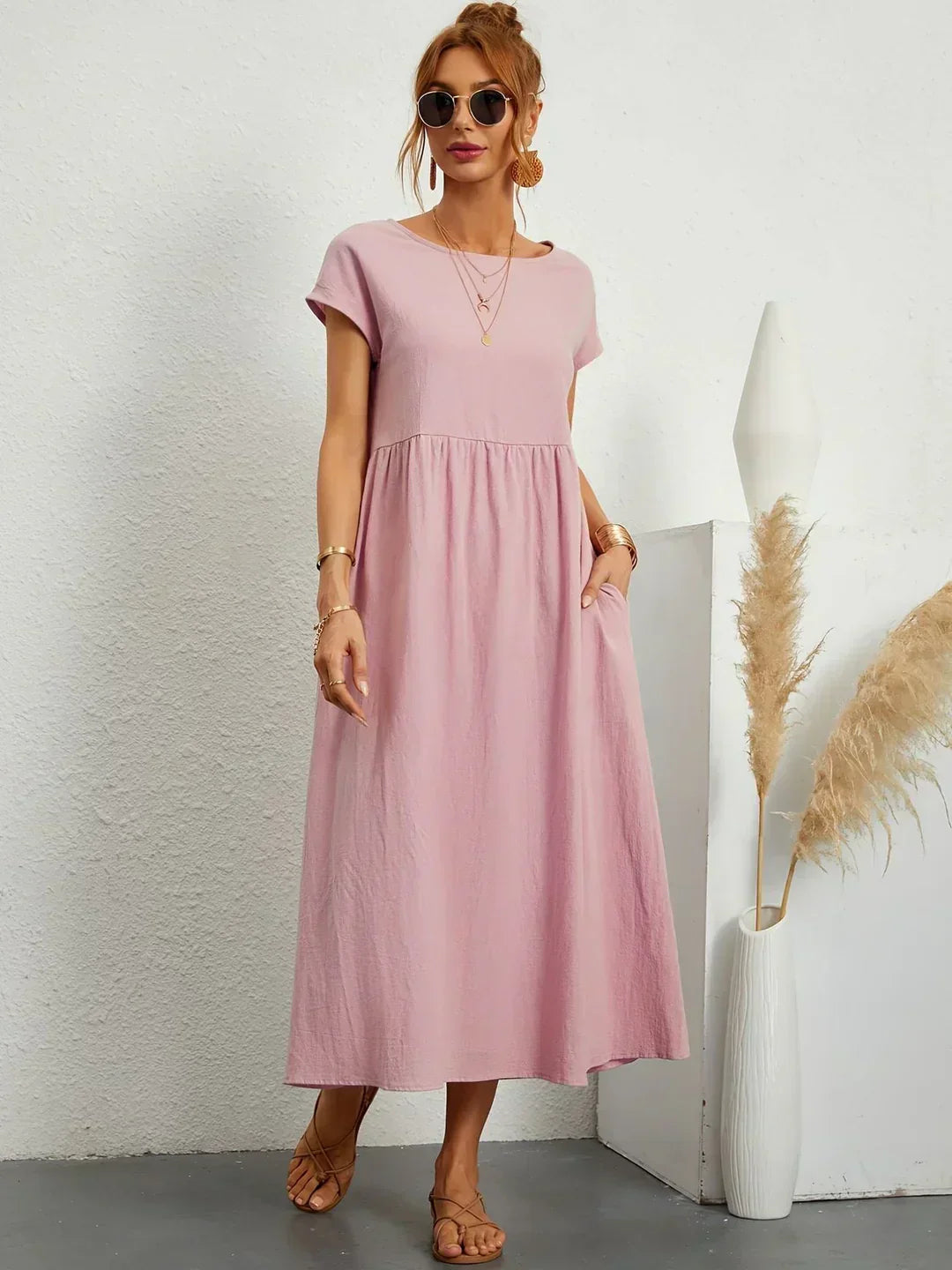 Emmie | Vestido midi informal