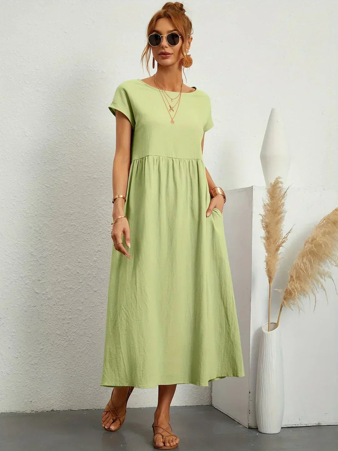 Emmie | Vestido midi informal