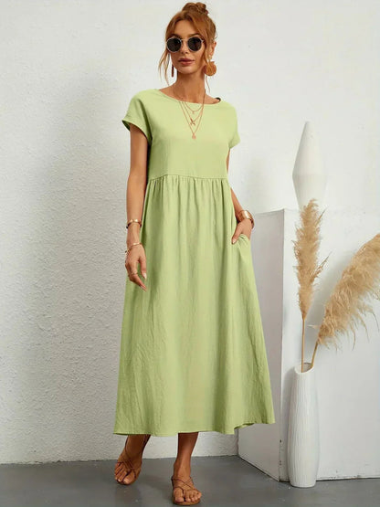 Emmie | Vestido midi informal
