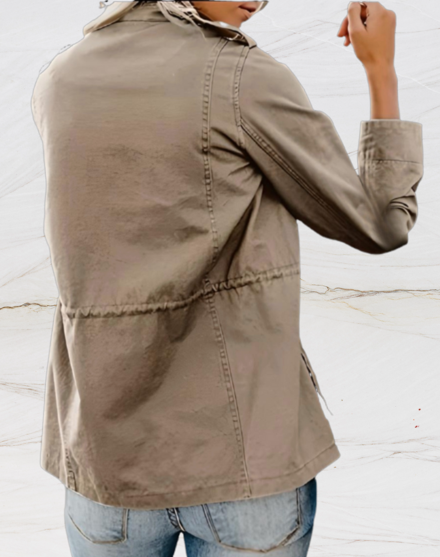 Madelin | Elegante chaqueta utilitaria informal