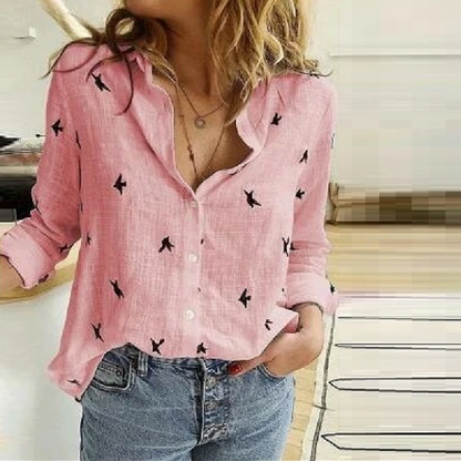 Blusa femenina moderna, cómoda y estilosa