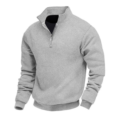 Jersey hombre half-zip cómodo y estiloso para diario y trabajo