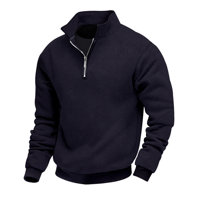 Jersey hombre half-zip cómodo y estiloso para diario y trabajo