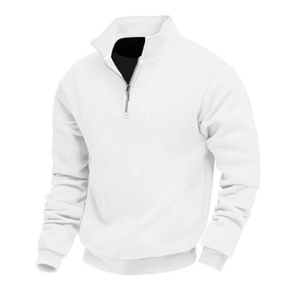 Jersey hombre half-zip cómodo y estiloso para diario y trabajo