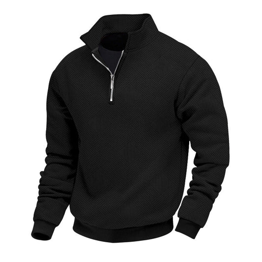 Jersey hombre half-zip cómodo y estiloso para diario y trabajo