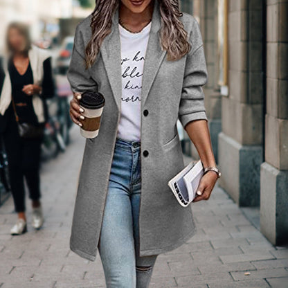 Abrigo moderno para mujer: abrigado y acogedor, perfecto para los días fríos