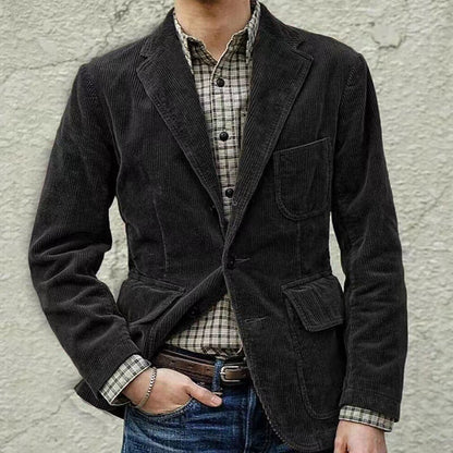 Blazer y chaleco masculino, chic y versátil
