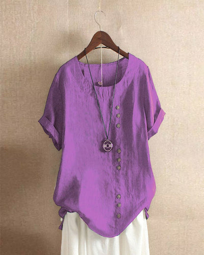 Blusa femenina ligera, perfecta para diario